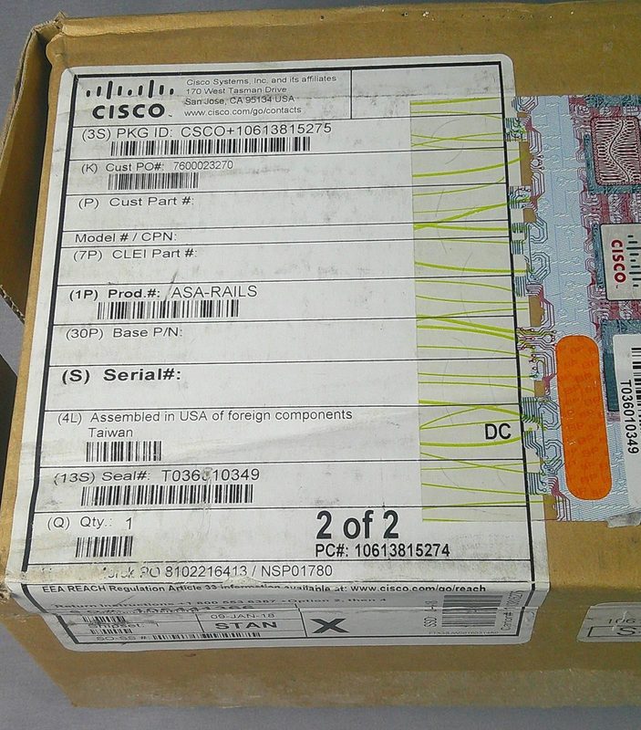 Комплект направляющих Cisco 69-2296-04