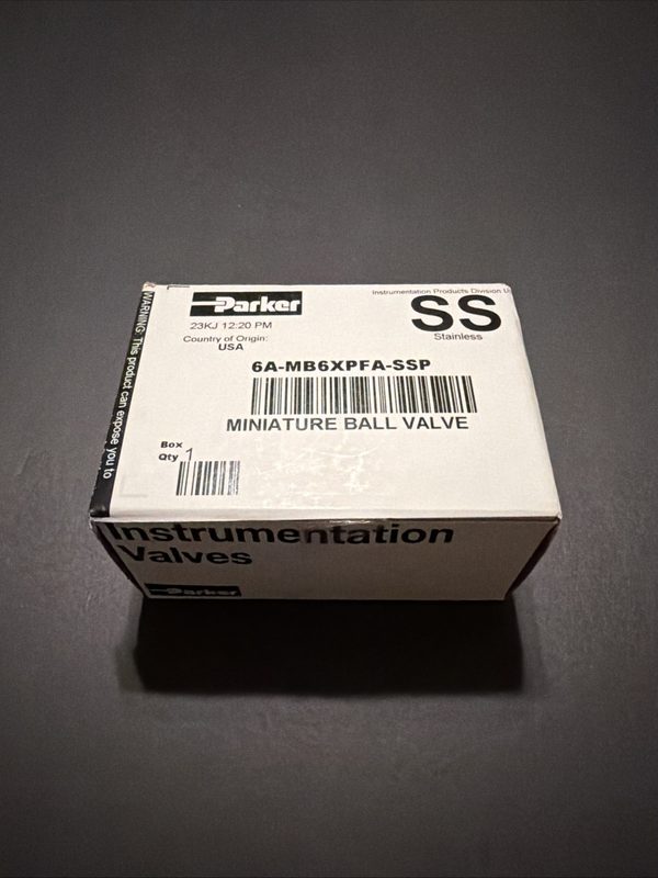 Клапан Parker 6A-MB6XPFA-SSP