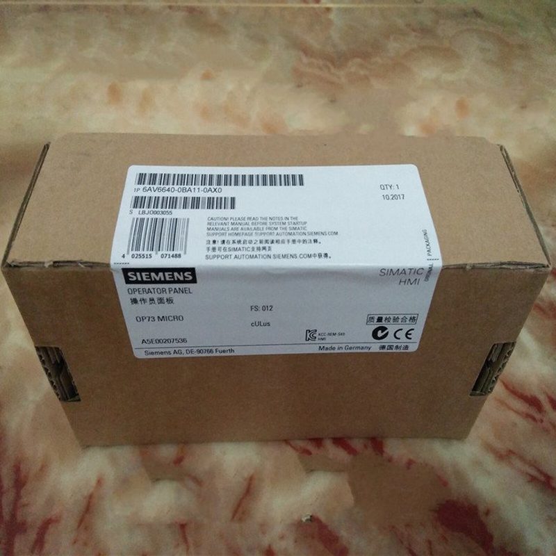 Панель оператора Siemens 6AV6640-0BA11-0AX0