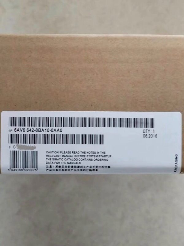 Панель оператора Siemens 6AV6642-8BA10-0AA0