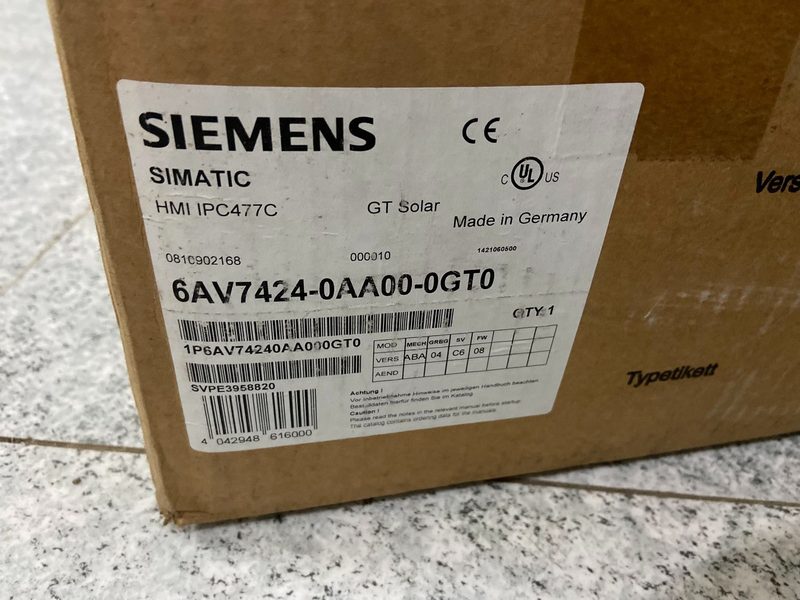 Промышленный компьютер Siemens 6AV7424-0AA00-0GT0