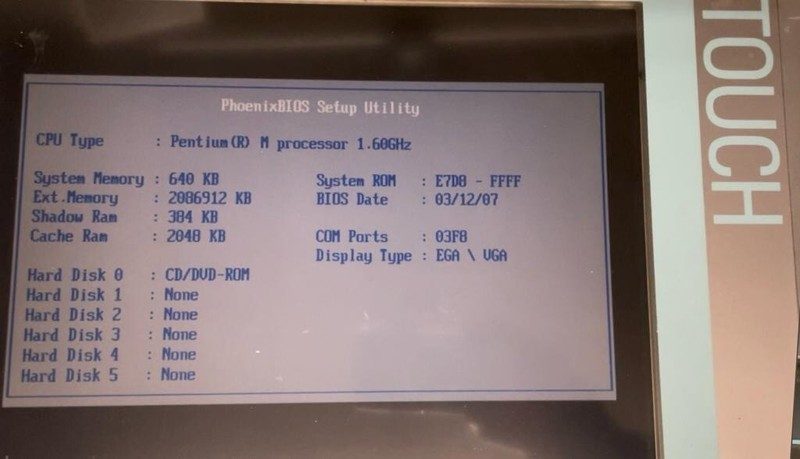 Промышленный компьютер Siemens 6AV7802-0BB00-1AA0