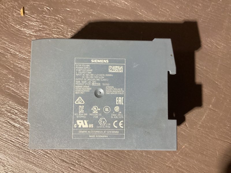 Блок питания Siemens 6EP1332-5BA00