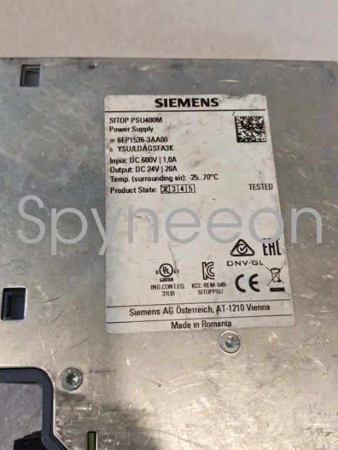 Блок питания Siemens 6EP1536-3AA00