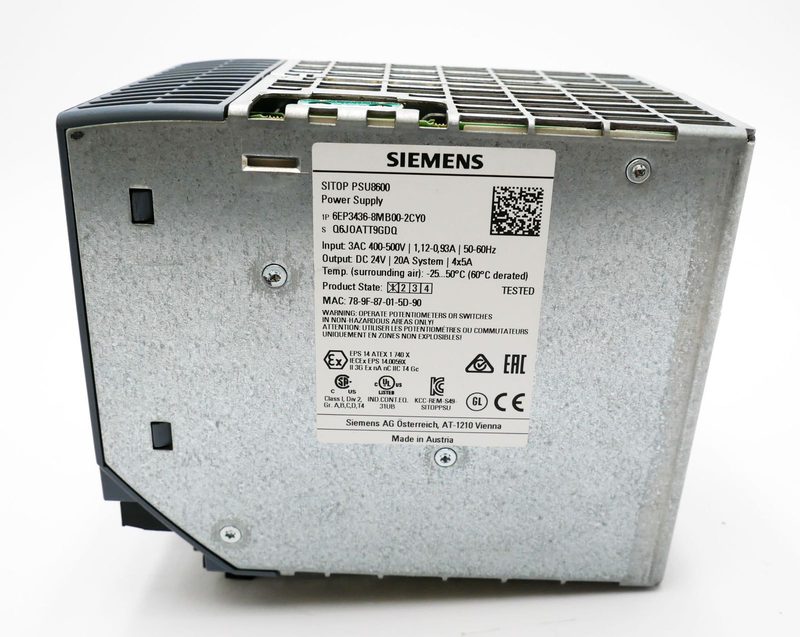 Блок питания Siemens 6EP3436-8MB00-2CY0