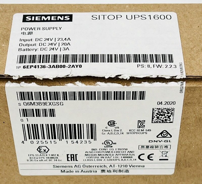 Блок питания Siemens 6EP4136-3AB00-2AY0