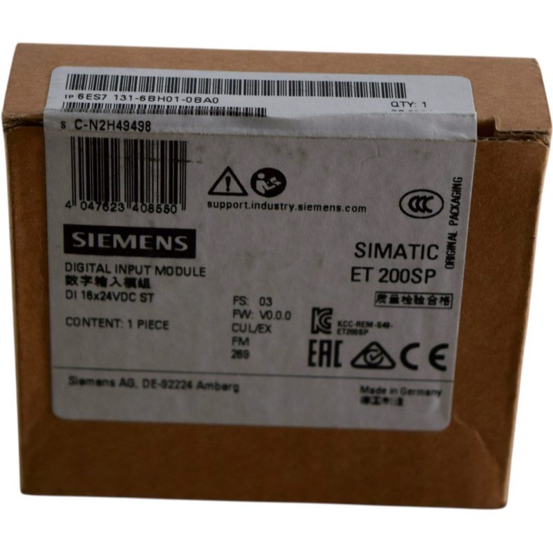 Модуль ввода-вывода Siemens 6ES7131-6BH01-0BA0