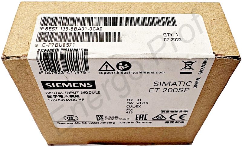 Модуль ввода-вывода Siemens 6ES7136-6BA01-0CA0