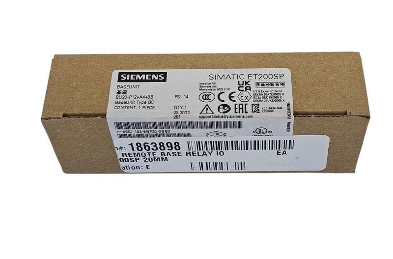 Модуль ввода-вывода Siemens 6ES7193-6BP20-0BB0