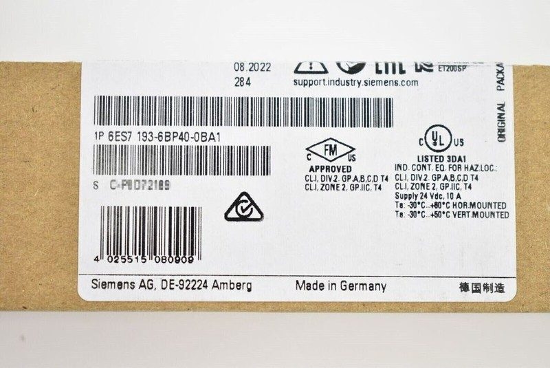 Модуль ввода-вывода Siemens 6ES7193-6BP40-0BA1