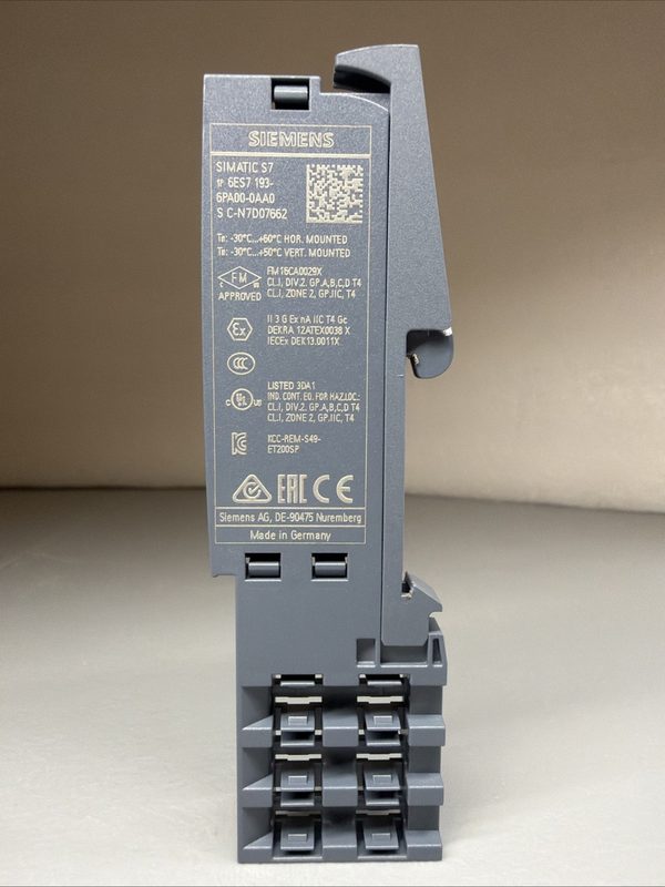 Модуль ввода-вывода Siemens 6ES7193-6PA00-0AA0