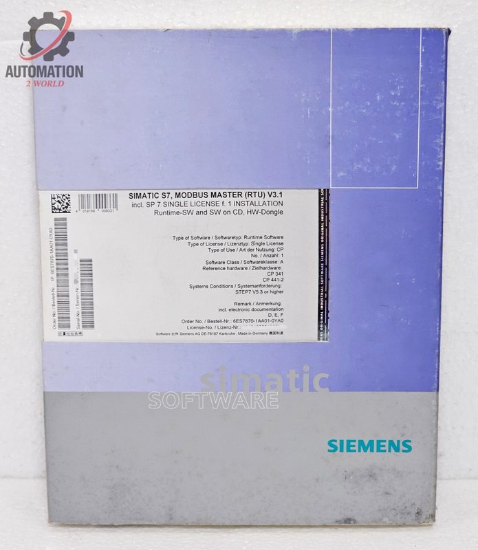 ПЛК Siemens 6ES7870-1AA01-0YA0