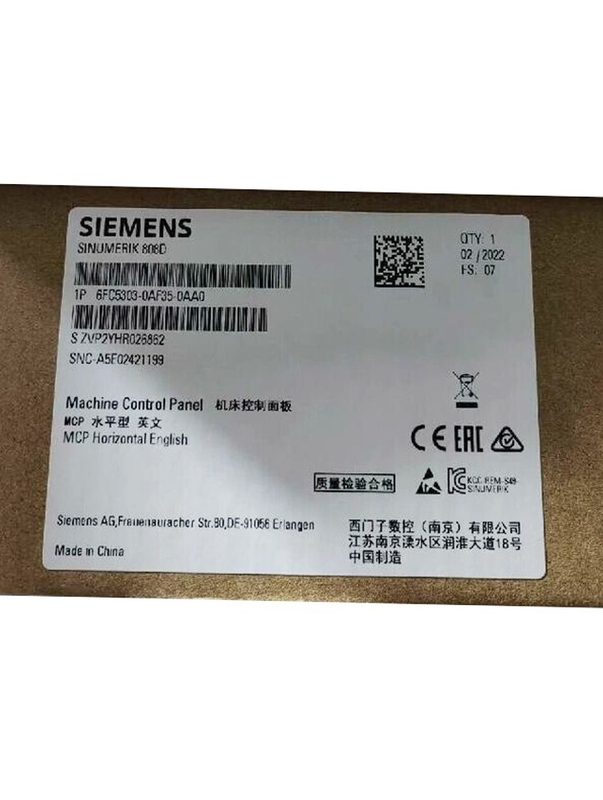 Частотный преобразователь Siemens 6FC5303-0AF35-0AA0