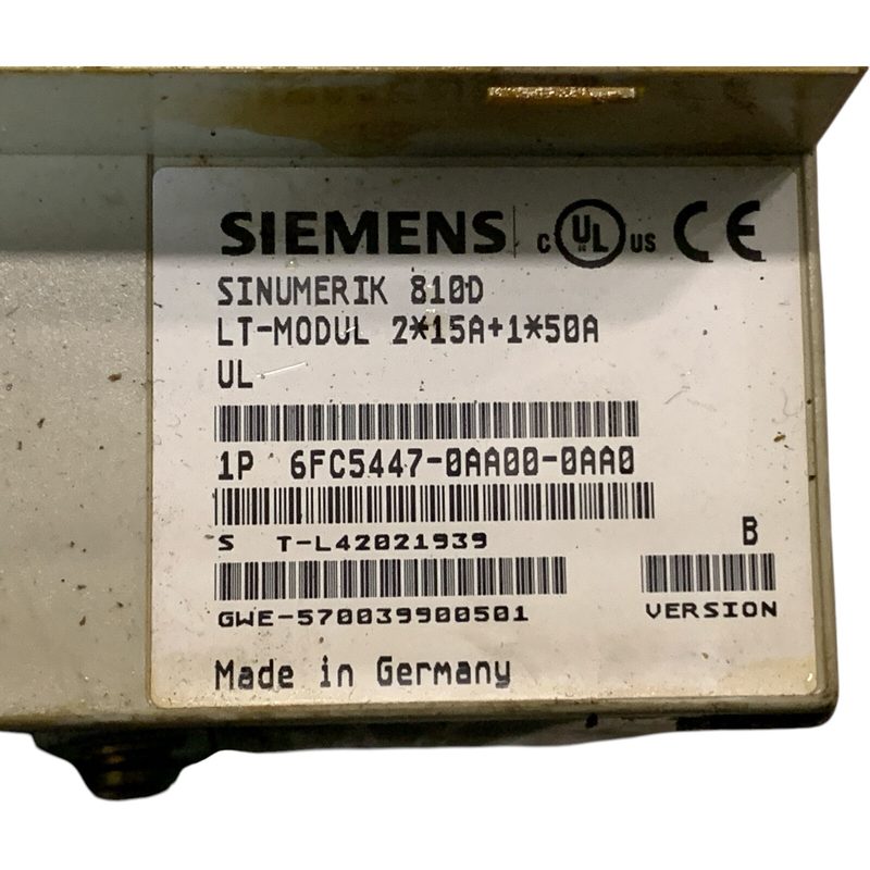 Стойка Siemens 6FC5447-0AA00-0AA0