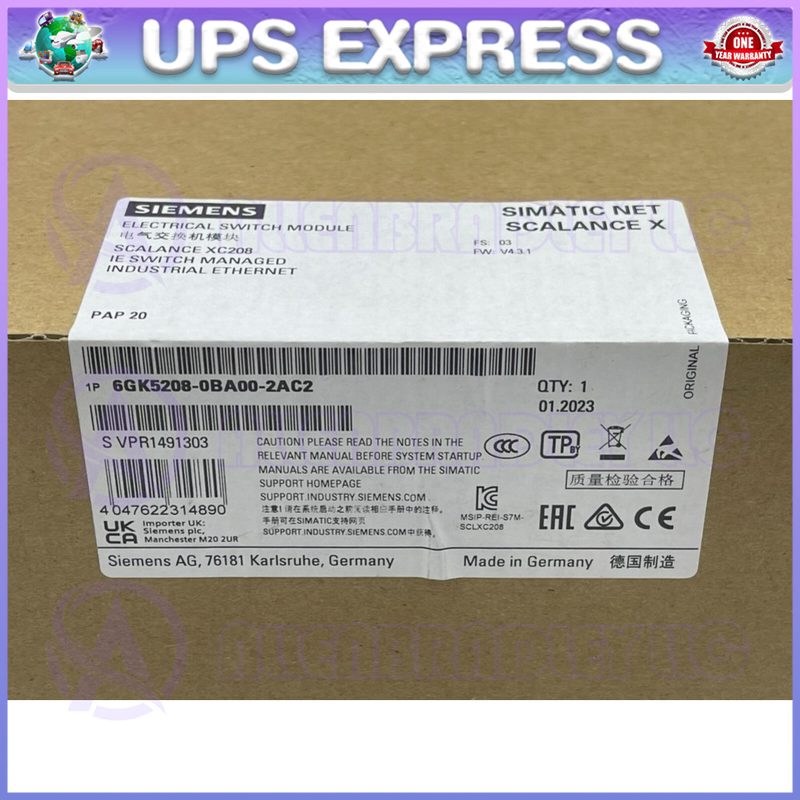 ПЛК Siemens 6GK5208-0BA00-2AC2