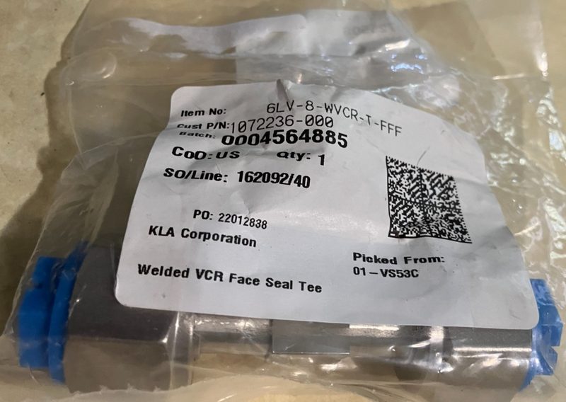 Фитинг Swagelok 6LV-8-WVCR-T-FFF