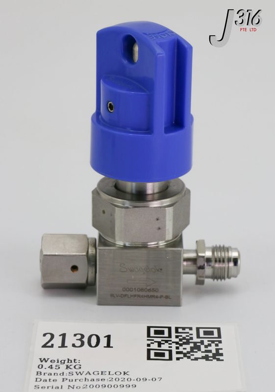 Клапан Swagelok 6LV-DFLHFR4HMR4-P-BL