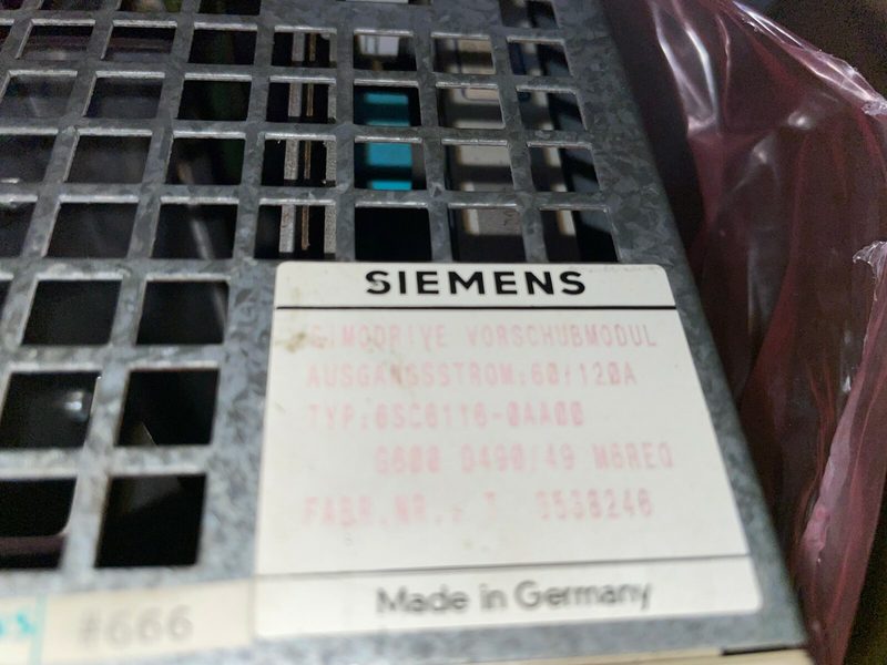 Сервоусилитель Siemens 6SC6116-0AA00