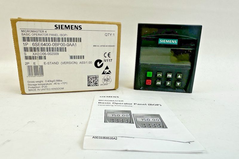 Частотный преобразователь Siemens 6SE6400-0BP00-0AA1