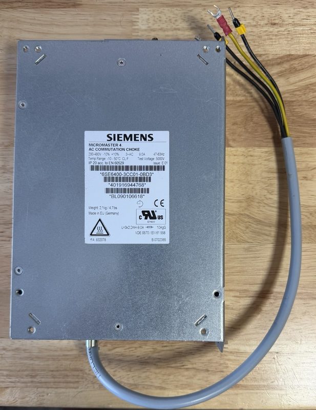 Частотный преобразователь Siemens 6SE6400-3CC01-0BD3
