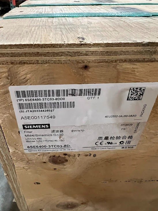 Частотный преобразователь Siemens 6SE6400-3TC03-8DD0