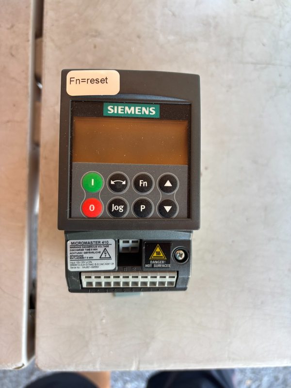 Частотный преобразователь Siemens 6SE6410-2UA13-7AAO