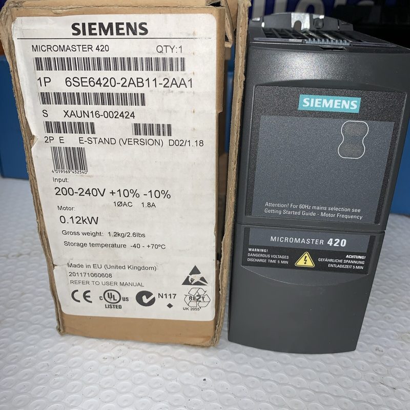 Частотный преобразователь Siemens 6SE6420-2AB11-2AA1