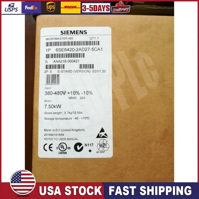 Частотный преобразователь Siemens 6SE6420-2AD27-5CA1