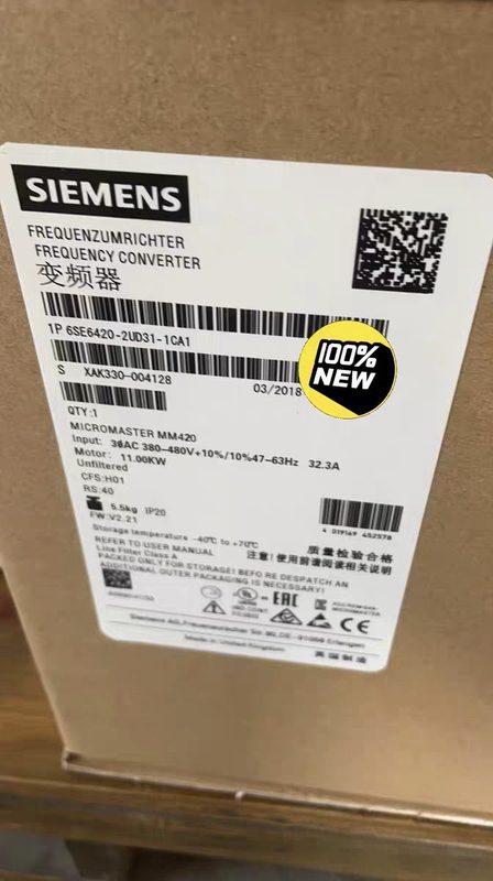 Частотный преобразователь Siemens 6SE6420-2UD31-1CA1