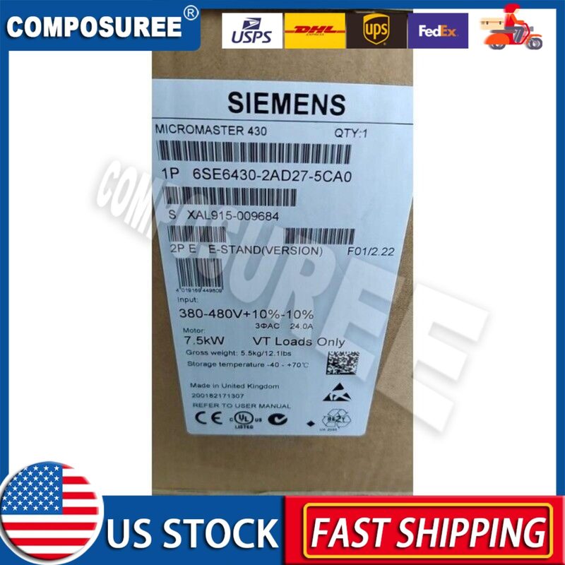 Частотный преобразователь Siemens 6SE6430-2AD27-5CA0