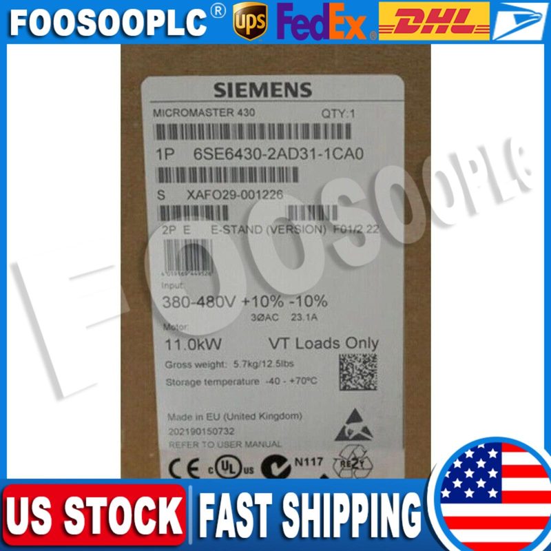 Частотный преобразователь Siemens 6SE6430-2AD31-1CA0