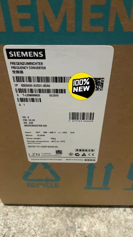 Частотный преобразователь Siemens 6SE6430-2UD31-8DA0