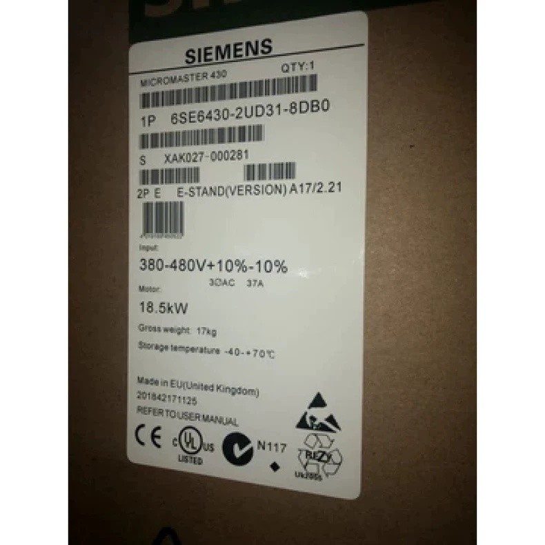 Частотный преобразователь Siemens 6SE6430-2UD31-8DB0