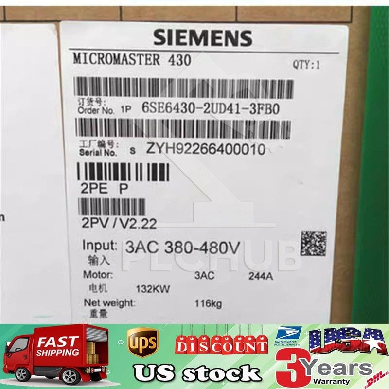 Частотный преобразователь Siemens 6SE6430-2UD41-3FB0