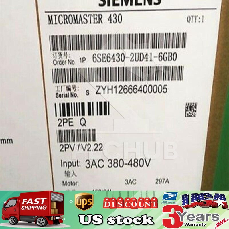 Частотный преобразователь Siemens 6SE6430-2UD41-6GB0