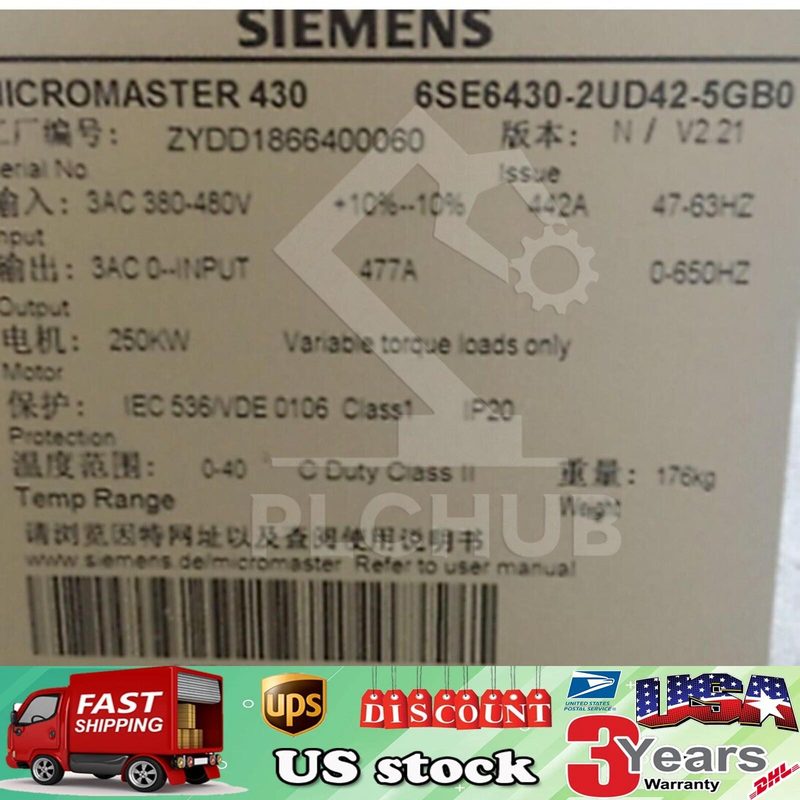 Частотный преобразователь Siemens 6SE6430-2UD42-5GB0