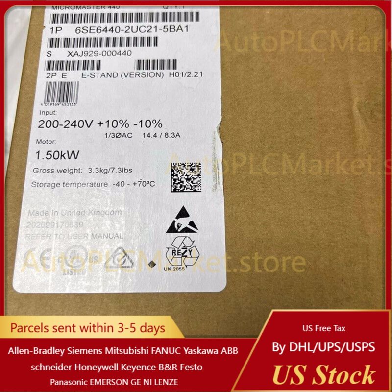 Частотный преобразователь Siemens 6SE6440-2UC21-5BA1