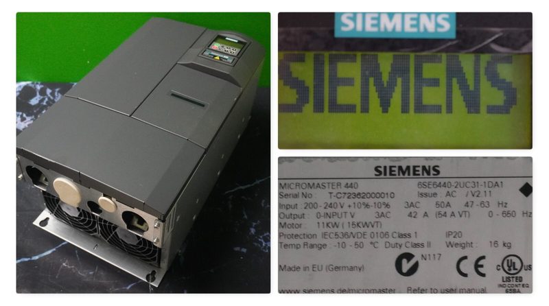 Частотный преобразователь Siemens 6SE6440-2UC31-1DA1