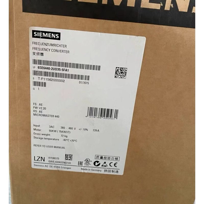 Частотный преобразователь Siemens 6SE6440-2UD35-5FA1