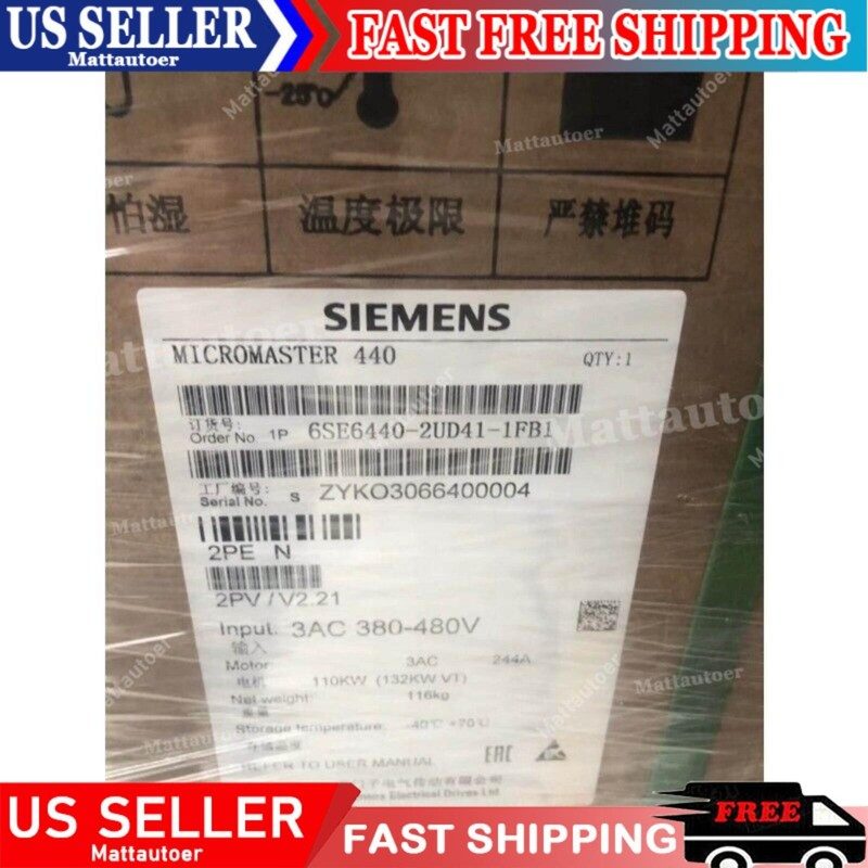 Частотный преобразователь Siemens 6SE6440-2UD41-1FB1