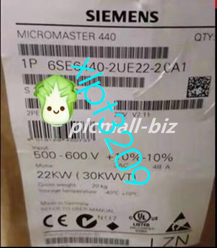 Частотный преобразователь Siemens 6SE6440-2UE22-2CA1