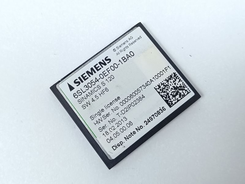 Частотный преобразователь Siemens 6SL3054-0EF00-1BA0