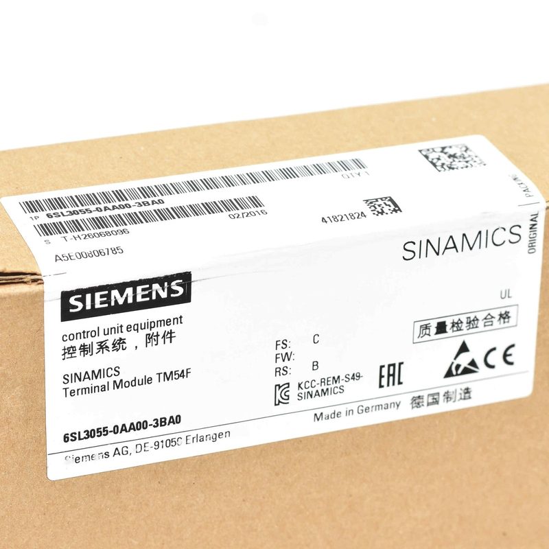 Частотный преобразователь Siemens 6SL3055-0AA00-3BA0