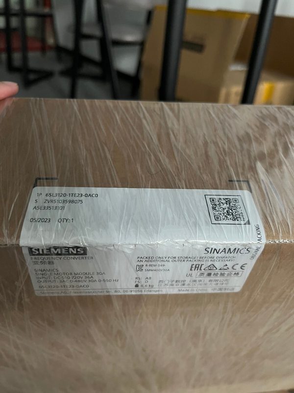 Привод Siemens 6SL3120-1TE23-0AC0