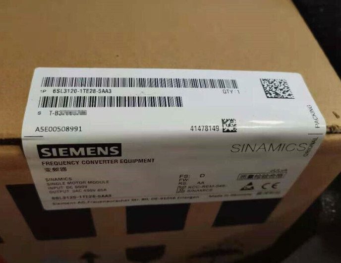Частотный преобразователь Siemens 6SL3120-1TE28-5AA3