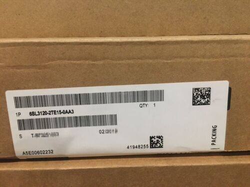 Частотный преобразователь Siemens 6SL3120-2TE15-0AA3