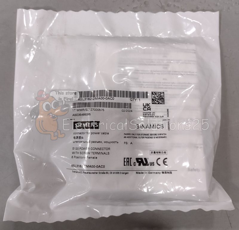 Частотный преобразователь Siemens 6SL3162-2MA00-0AC0