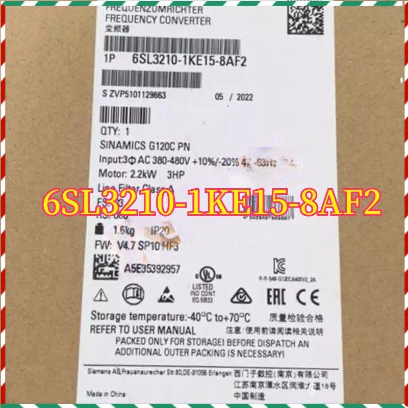 Частотный преобразователь Siemens 6SL3210-1KE15-8AF2