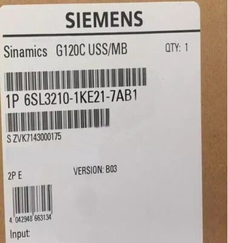 Частотный преобразователь Siemens 6SL3210-1KE21-7AB1
