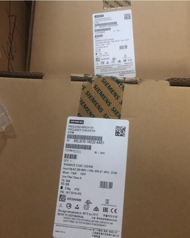 Частотный преобразователь Siemens 6SL3210-1KE22-6AB1
